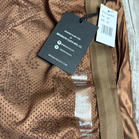 Men’s Brown Basketball Short - Picture 8 of 8